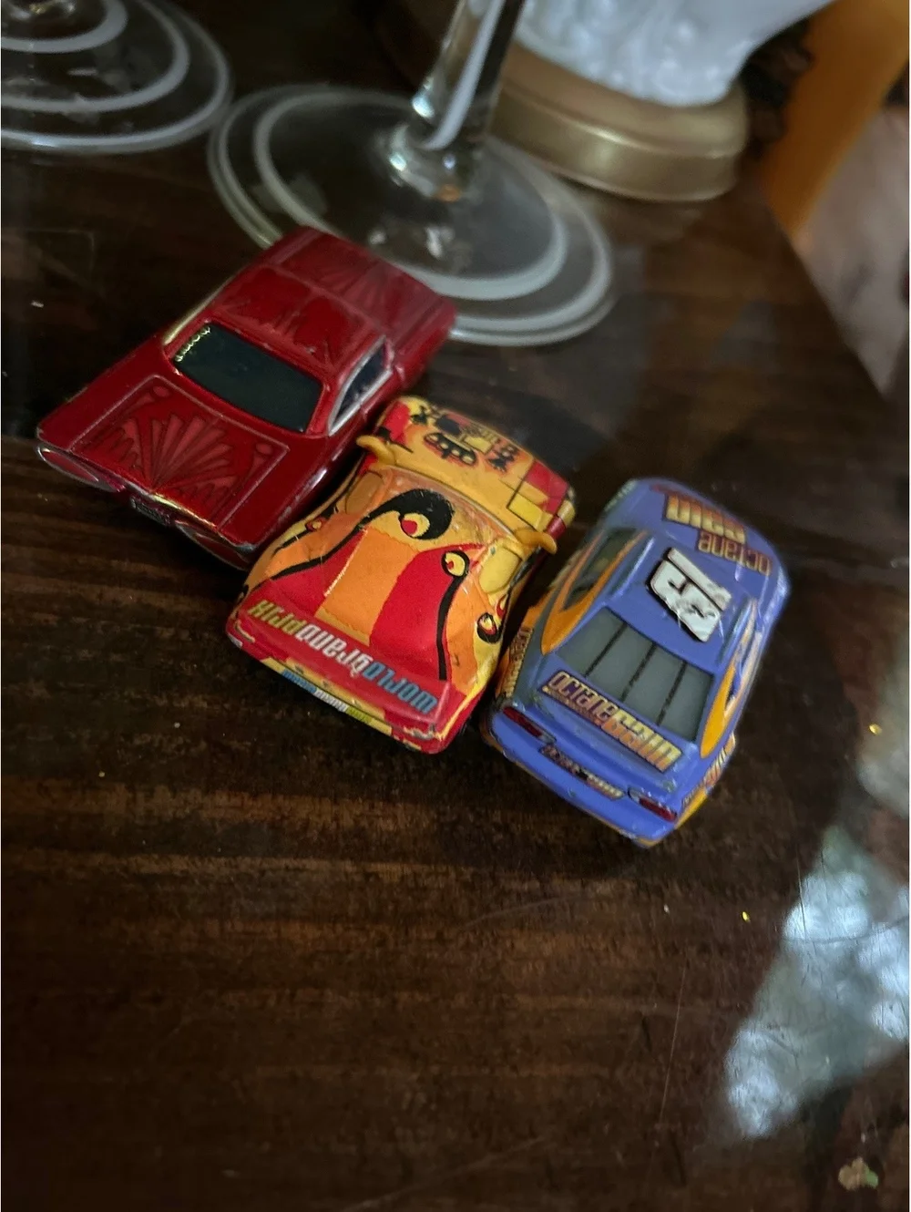 Disney Pixar Cars Diecast Toy Car Set of 3